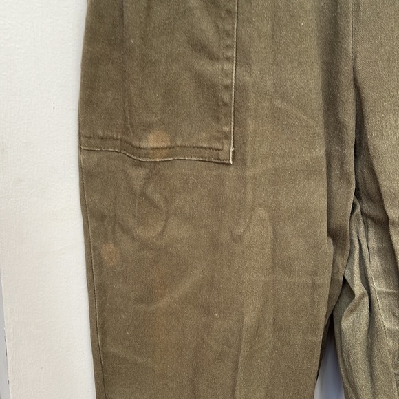 Nooworks Olive Twill Overalls - Picture 7 of 8